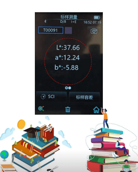 差仪怎么看数值图解:差仪